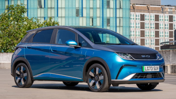 BYD Dolphin Front Angle