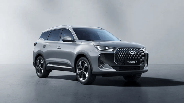 Grey Chery Tiggo 7 Static Image