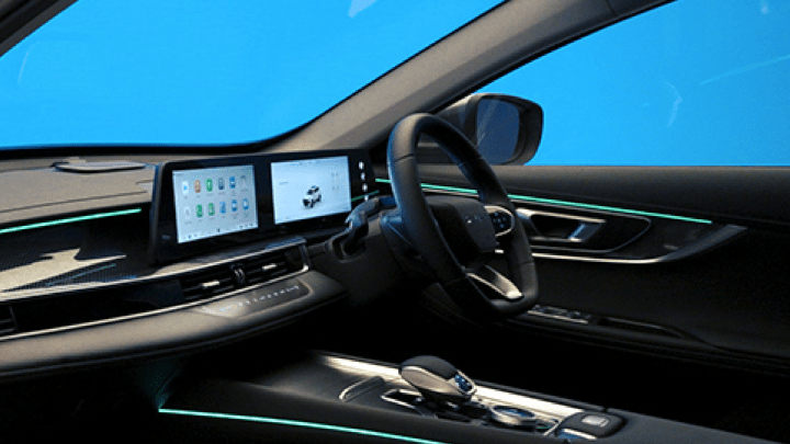 Chery Tiggo 7 Front Interior Steering Wheel and Front Display