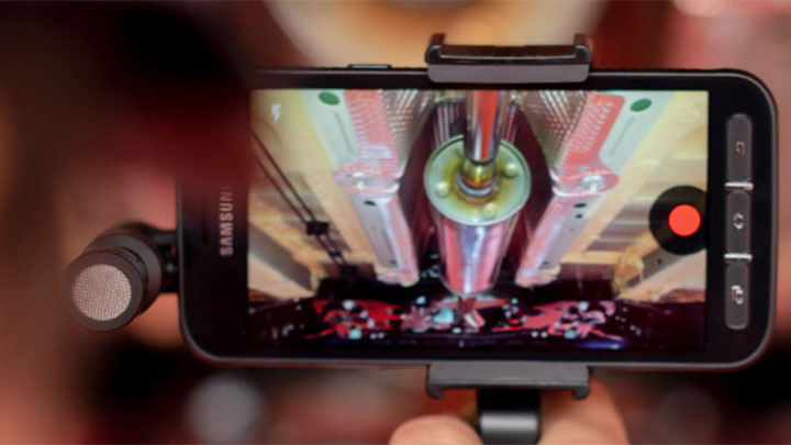 exhaust visual health check being completed