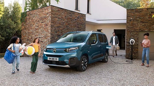 Citroen e-Berlingo Charging