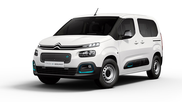 White Citroen E-Berlingo Feel