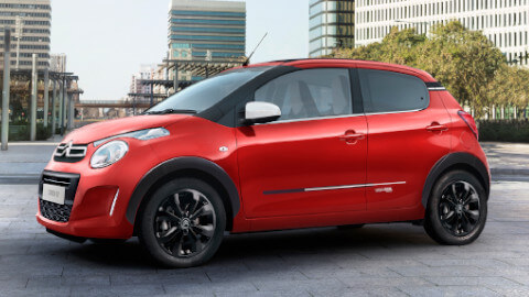 Citroen C1 Exterior, Red