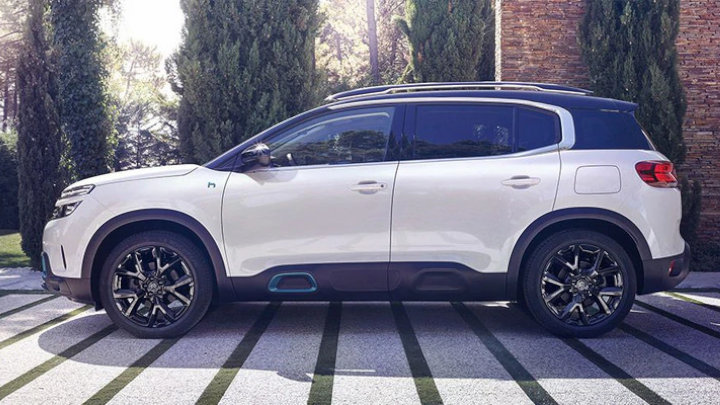 Citroen C5 Aircross SUV Hybrid Side Profile