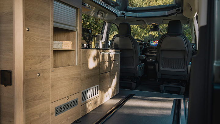 Citroen Holidays Interior Kitchen