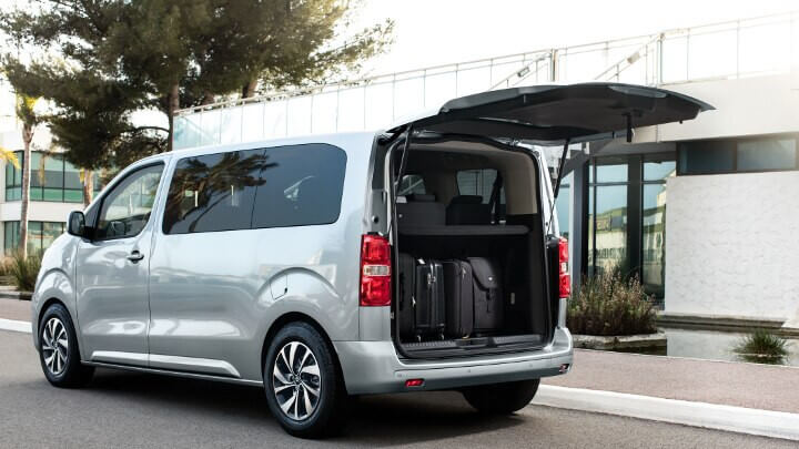 Citroen SpaceTourer, Boot Space