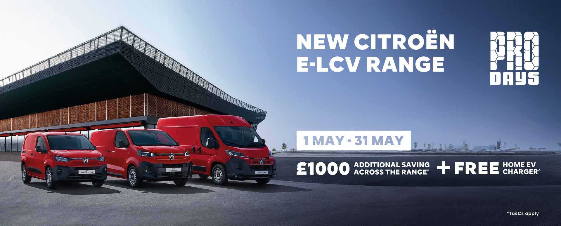 Citroen E-LCV range promotion