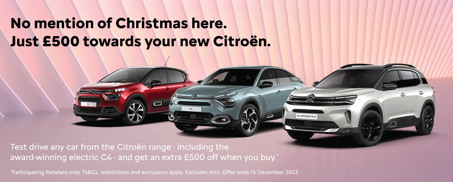 £500 Test Drive & Buy Offer