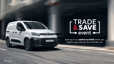 Citroën Commercial Vehicle Trade & Save Sale Event