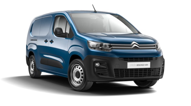 Blue Citroen Berlingo Driver van