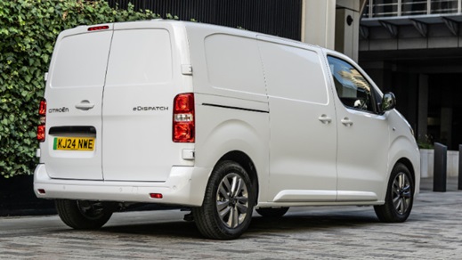 Citroen e-Dispatch Rear Angle