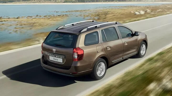 Dacia Logan MCV Driving, Rear