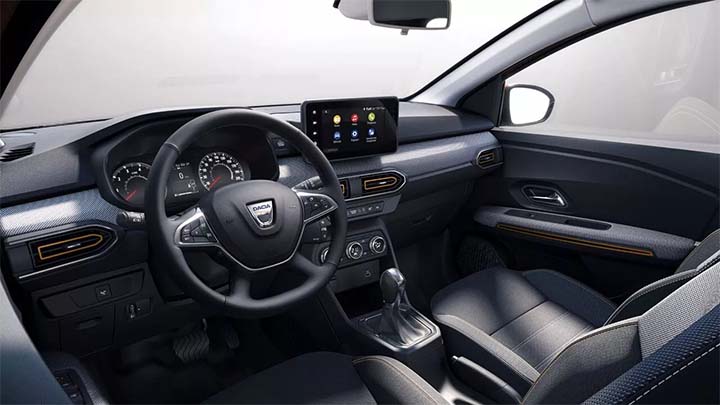 dacia sandero stepway, interior