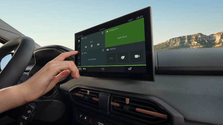 Dacia Sandero Stepway Interior Dashboard Infotainment System