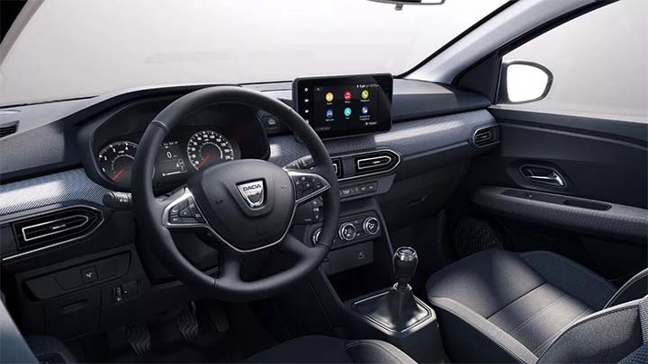 dacia sandero, interior