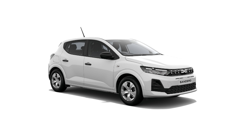 White Dacia Sandero Essential Exterior Front Static