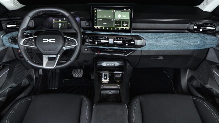 Dacia Striker dashboard