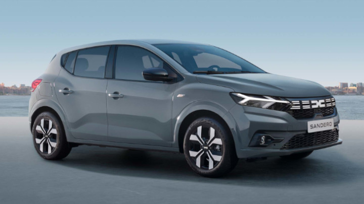 Dacia Sandero Static Silver Grey