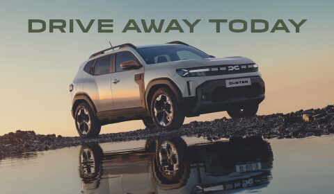 Drive Away Today in a Brand New Dacia