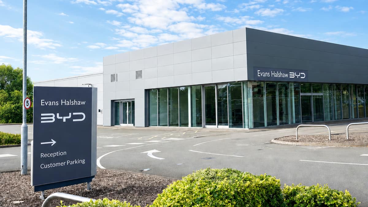 BYD Birmingham Dealership Exterior