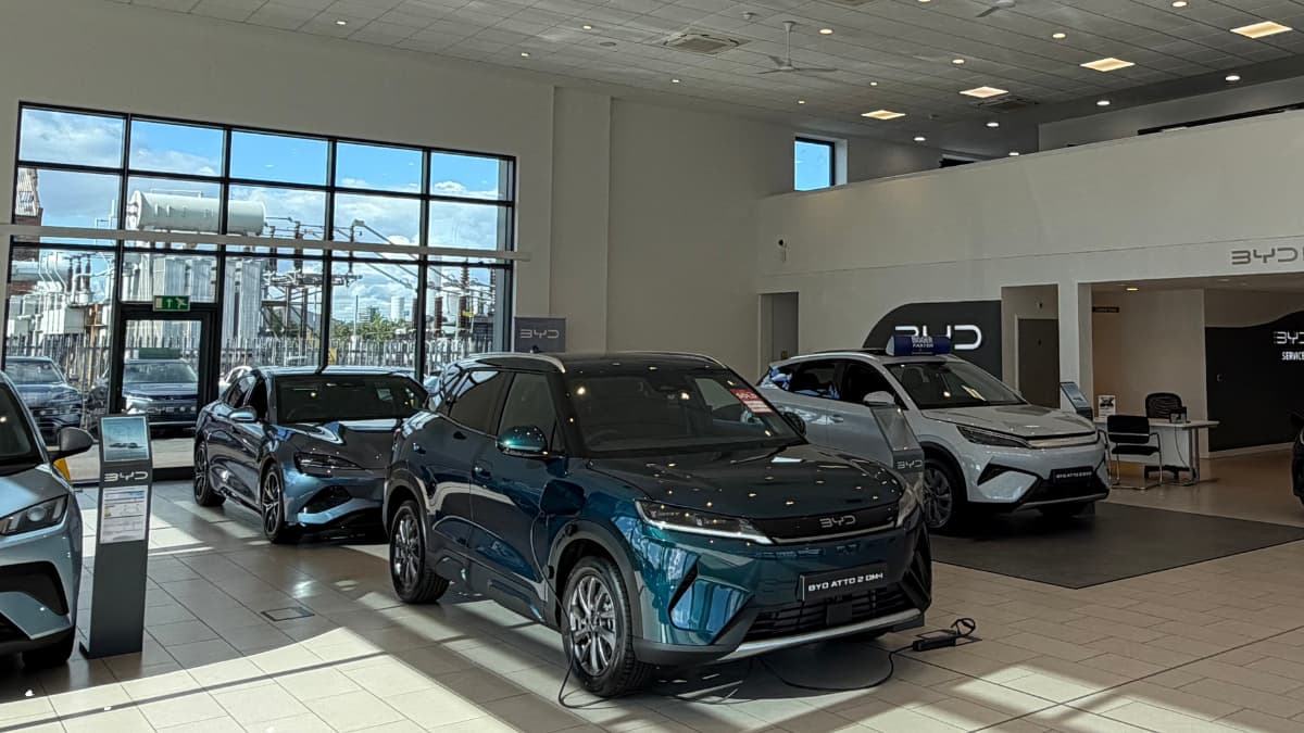 BYD Wolverhampton Dealership Interior