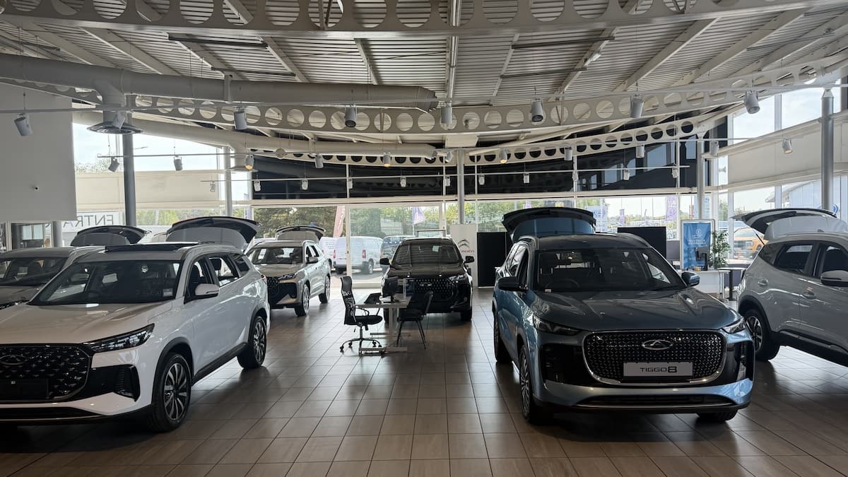 Chery Hull Vehicles Inside Dealership
