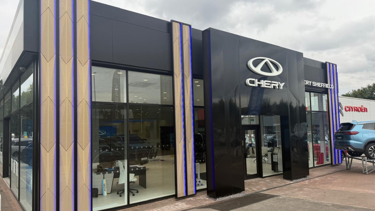 Chery Sheffield Dealership Front Exterior 