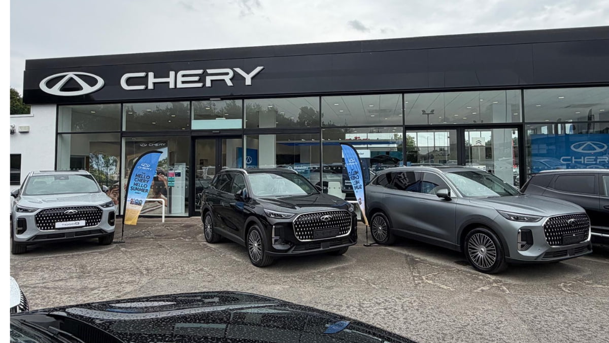 Chery Sheffield Dealership Exterior