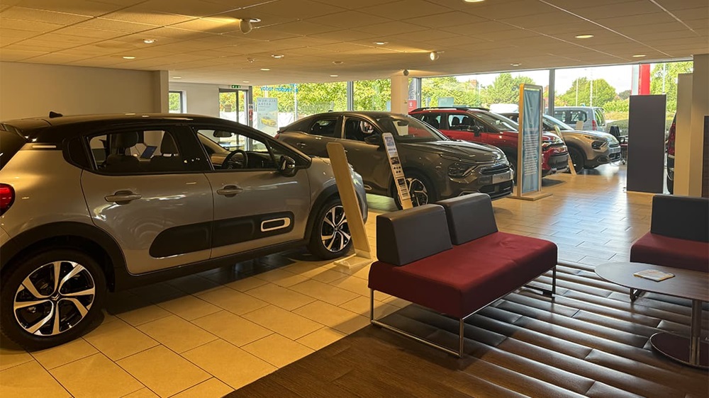 Evans Halshaw Citroen Bedford Interior Shot