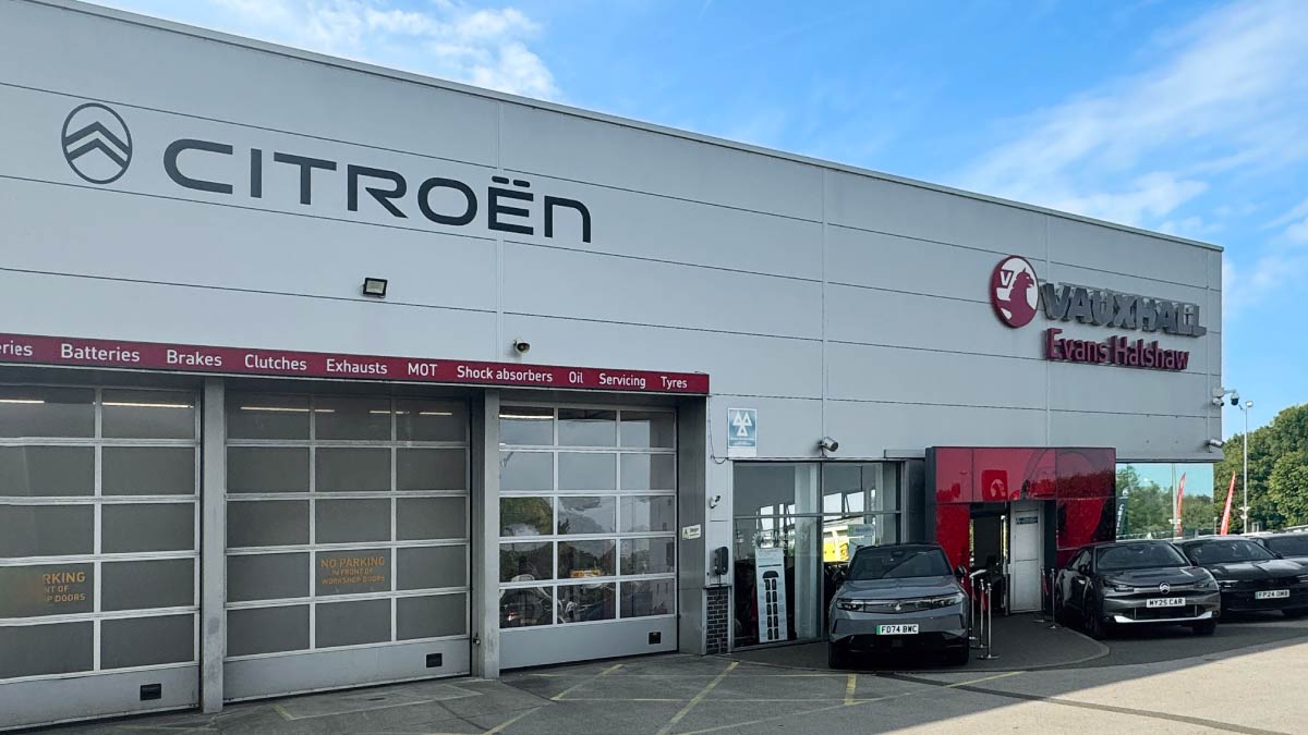 Citroen Nottingham dealership exterior