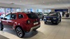 Cars inside the Dacia Edinburgh showroom