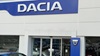 Dacia sign outside of the Edinburgh dealership