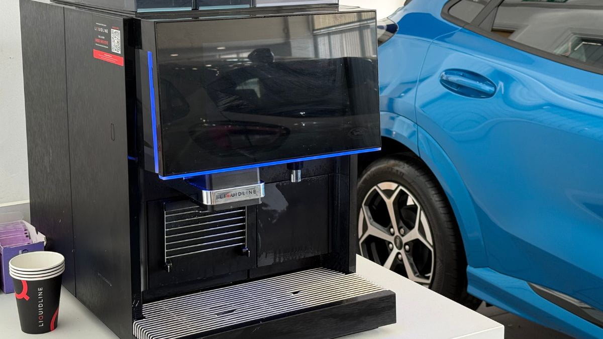 Ford Ashton dealership coffee machine