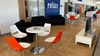 Waiting area inside the Ford Darlington showroom