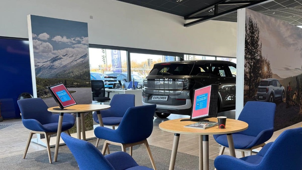 Ford Middlesbrough interior waiting area