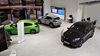 Evans Halshaw Ford Motherwell, interior shot with cars in showroom