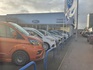 Vans outside the Ford Coatbridge Transit Centre