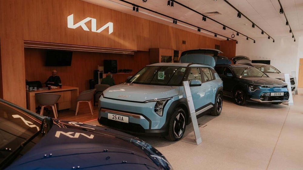 Kia Stourbridge interior of dealership