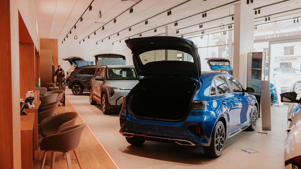 Kia Stourbridge interior of dealership