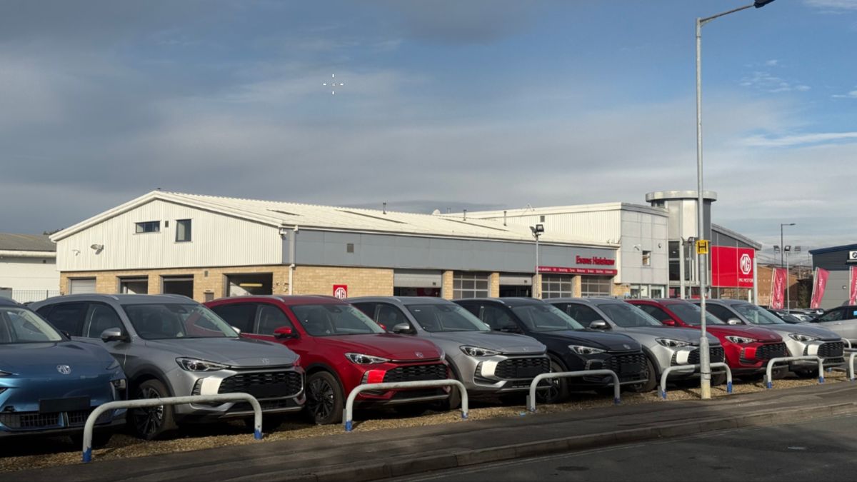 MG York exterior forecourt 