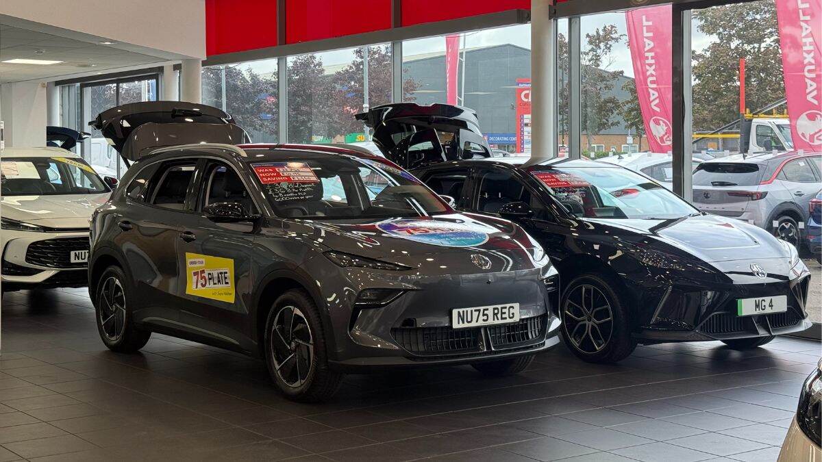 MG York showroom interior