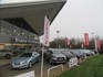 Cars outside the Nissan Sunderland dealership