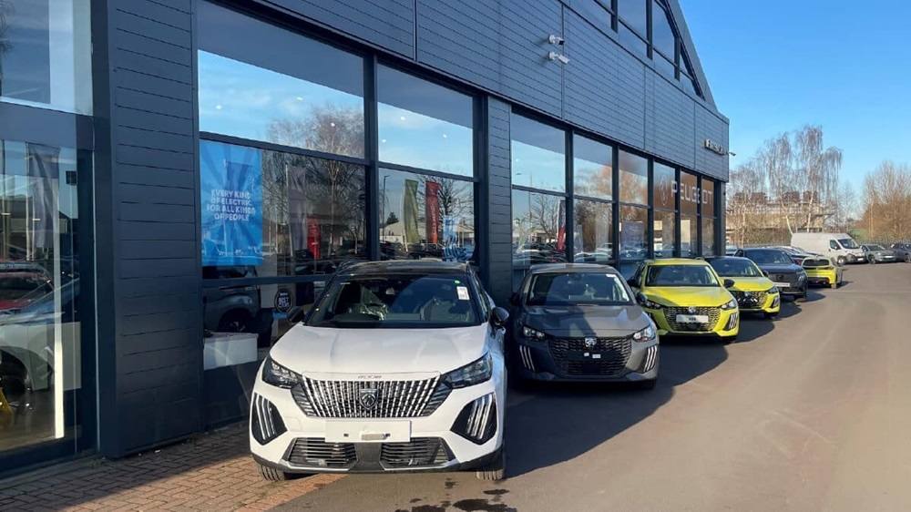 Peugeot Doncaster dealership exterior