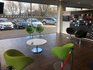 Seating area inside the Renault Doncaster showroom