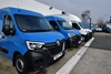 Renault vans outside the Middlesbrough dealership