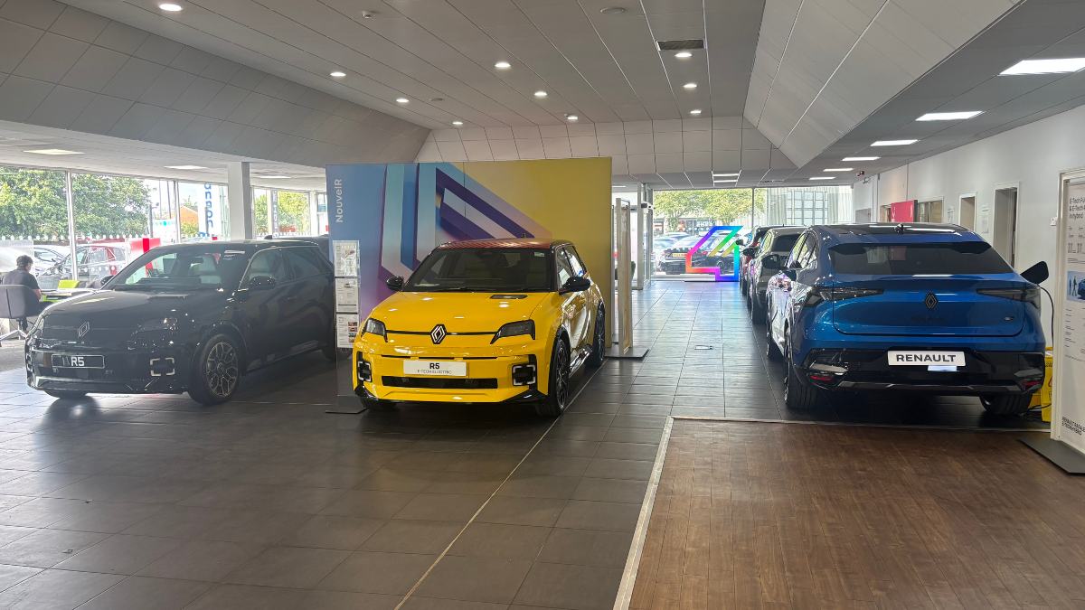Renault Middlesbrough Dealership Interior