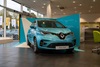 Renault Zoe in the Renault Sheffield showroom