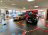 Cars inside the Renault Sunderland dealership