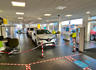 Renault cars inside the Sunderland showroom