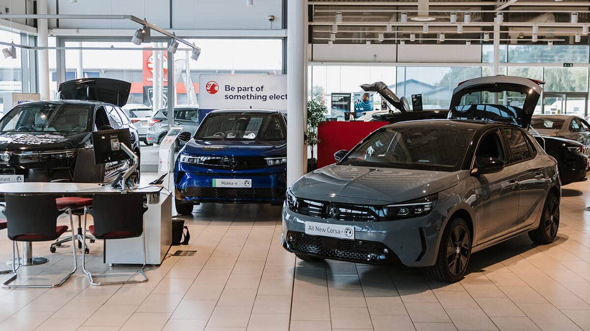 Vauxhall Hull dealership interior